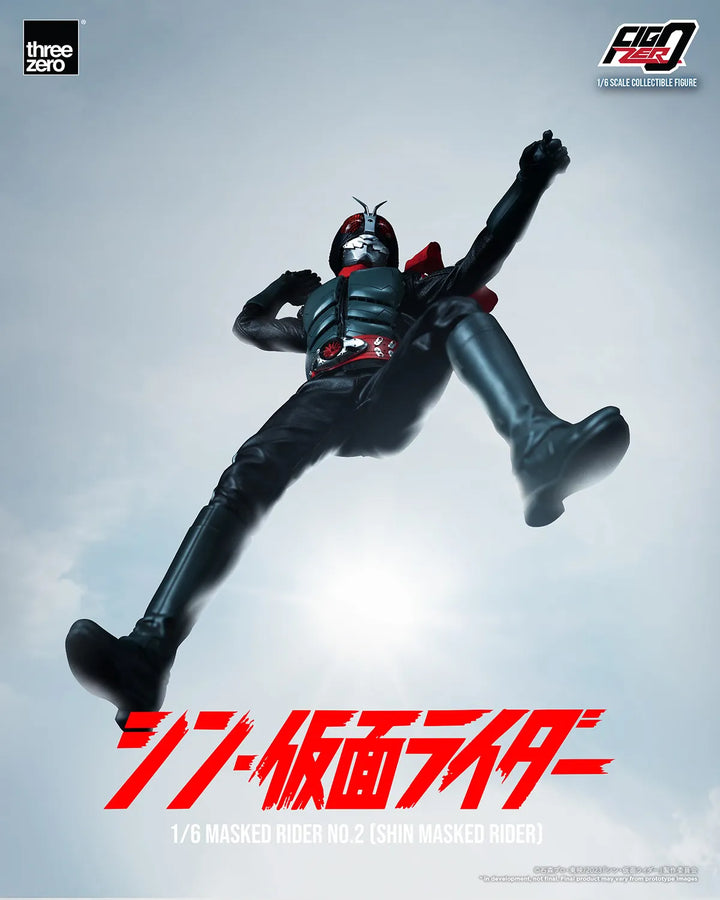 Shin Masked Rider No. 2 (Shin Masked Rider No. 2) – Threezero – ActionFigure Brasil