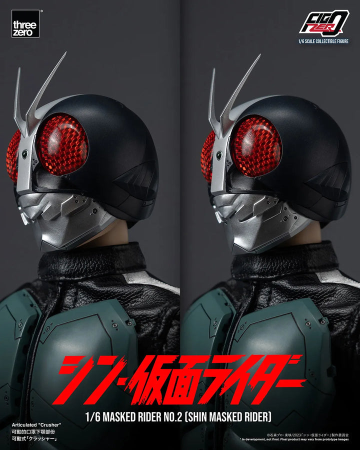 Shin Masked Rider No. 2 (Shin Masked Rider No. 2) – Threezero – ActionFigure Brasil