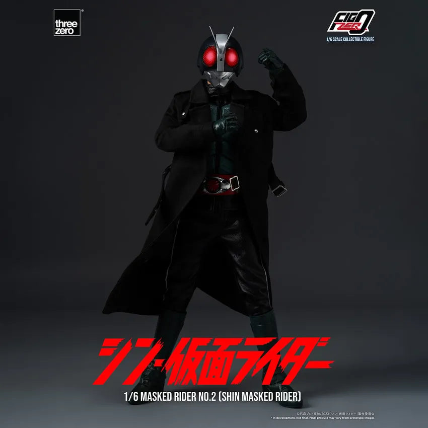 Shin Masked Rider No. 2 (Shin Masked Rider No. 2) – Threezero – ActionFigure Brasil
