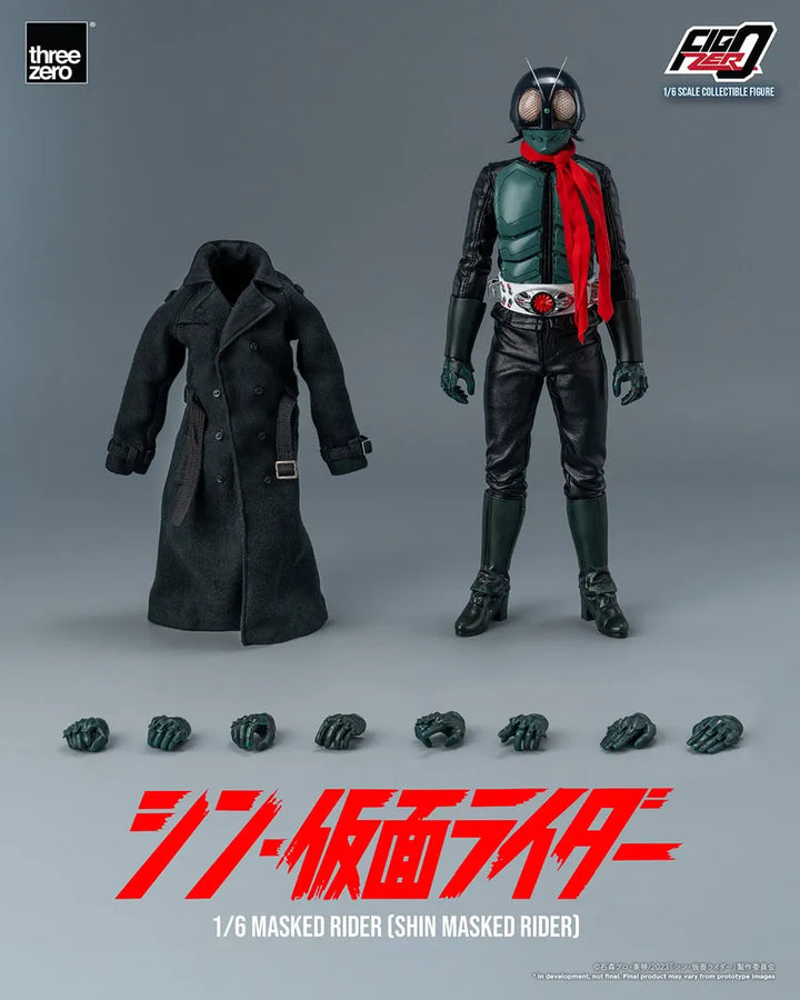 Shin Masked Rider (Shin Masked Rider) – Threezero – ActionFigure Brasil