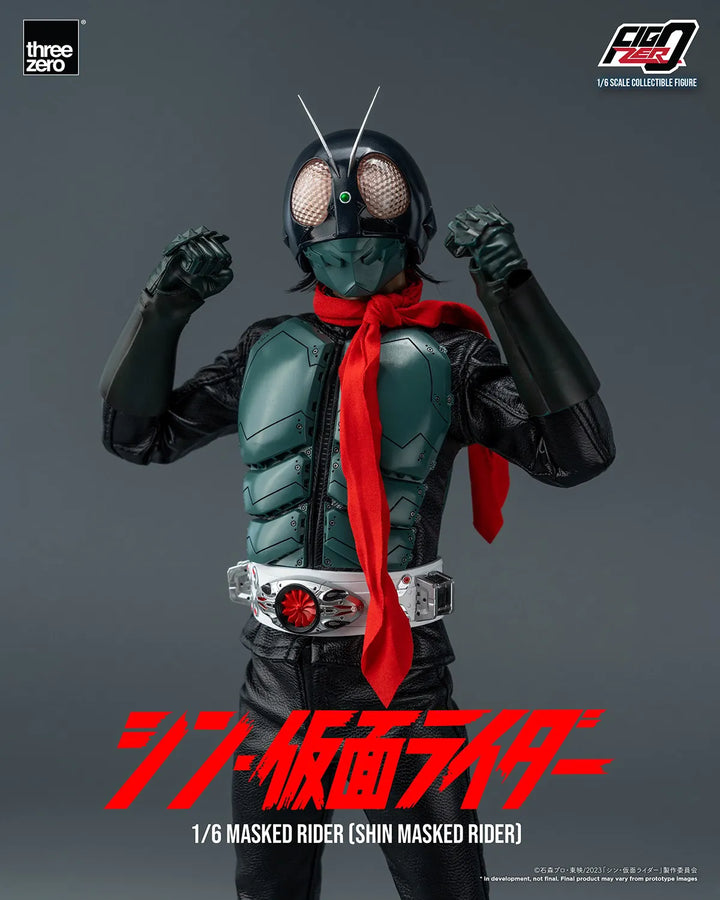 Shin Masked Rider (Shin Masked Rider) – Threezero – ActionFigure Brasil