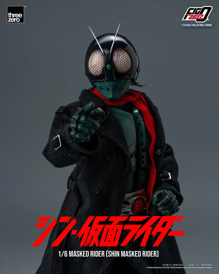 Shin Masked Rider (Shin Masked Rider) – Threezero – ActionFigure Brasil