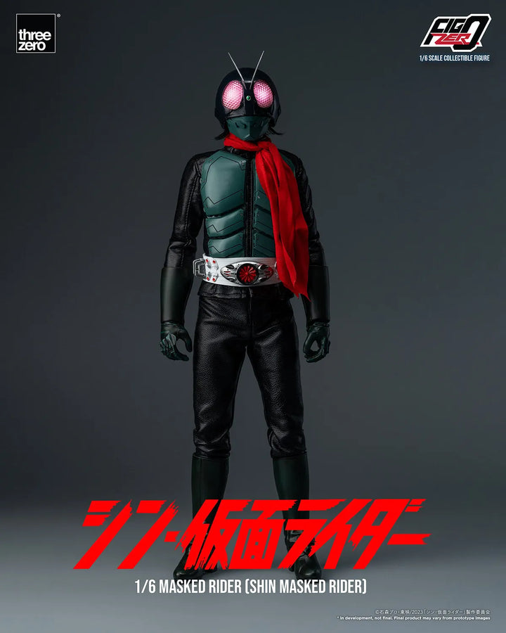 Shin Masked Rider (Shin Masked Rider) – Threezero – ActionFigure Brasil