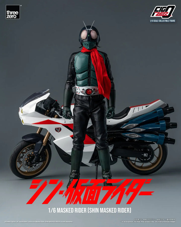 Shin Masked Rider (Shin Masked Rider) – Threezero – ActionFigure Brasil