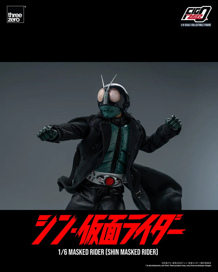 Shin Masked Rider (Shin Masked Rider) – Threezero – ActionFigure Brasil