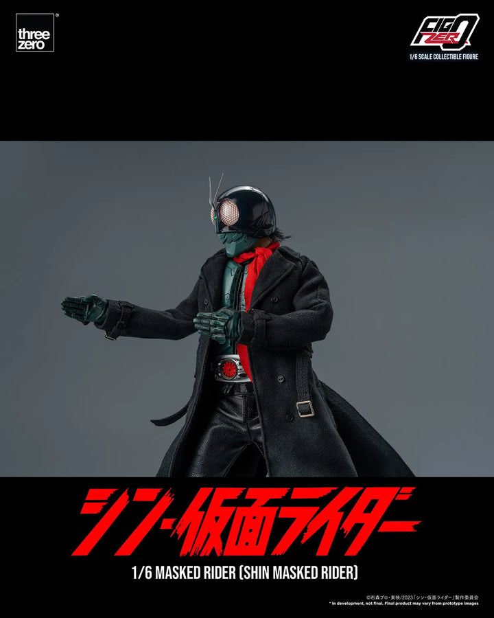 Shin Masked Rider (Shin Masked Rider) – Threezero – ActionFigure Brasil