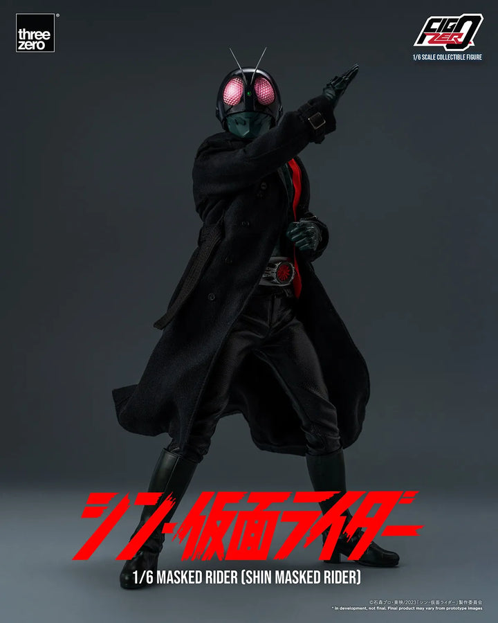 Shin Masked Rider (Shin Masked Rider) – Threezero – ActionFigure Brasil