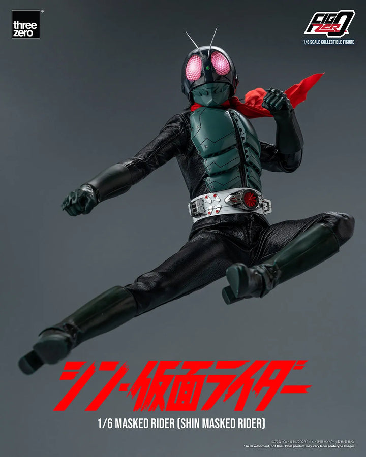 Shin Masked Rider (Shin Masked Rider) – Threezero – ActionFigure Brasil