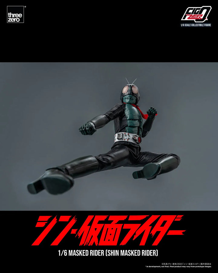 Shin Masked Rider (Shin Masked Rider) – Threezero – ActionFigure Brasil