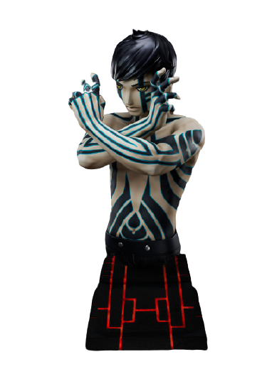 Shin Megami Tensei III Nocturne HD Remaster - Hitoshura - Bust - F:Nex - 1/1 (FuRyu) [Shop Exclusive]ㅤ – FuRyu – ActionFigureBrasil