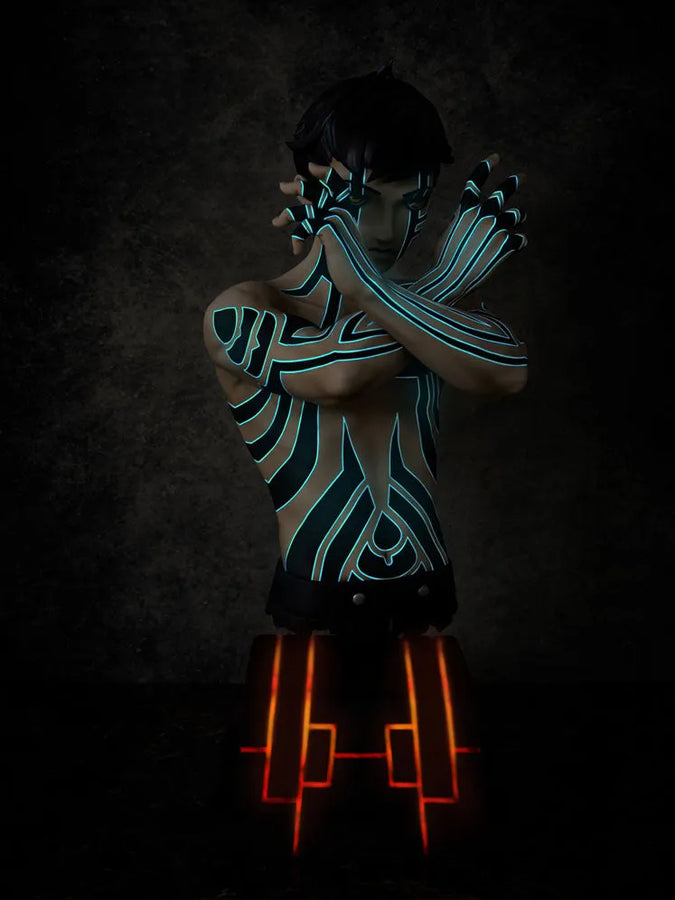Shin Megami Tensei III Nocturne HD Remaster - Hitoshura - Bust - F:Nex - 1/1 (FuRyu) [Shop Exclusive]ㅤ – FuRyu – ActionFigureBrasil