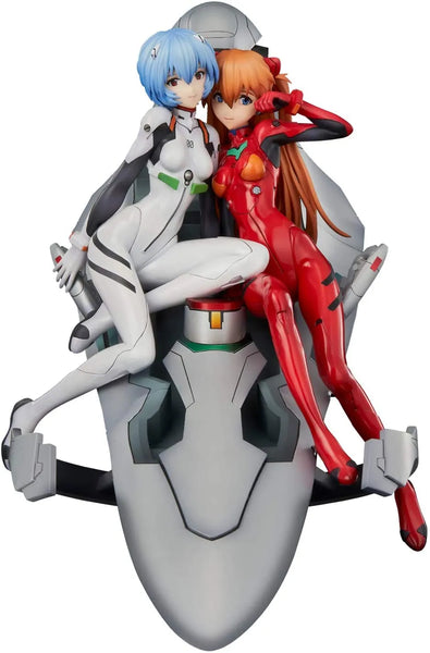 Shin Seiki Evangelion - Ayanami Rei - Souryuu Asuka Langley - Twinmore Object (Union Creative International Ltd)ㅤ – Union Creative – ActionFigureBrasil