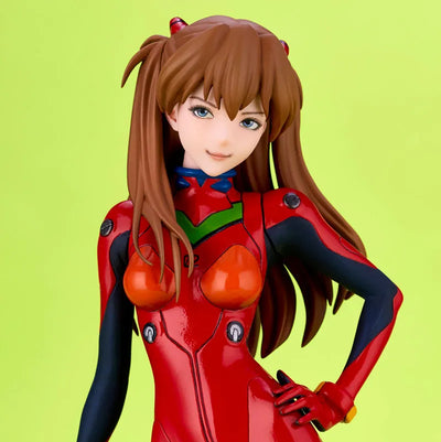 Shin Seiki Evangelion - Souryuu Asuka Langley - 1/7 (Kaiyodo)ㅤ – Kaiyodo – ActionFigureBrasil — com base expositora
