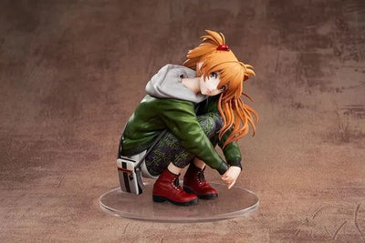Shin Seiki Evangelion - Souryuu Asuka Langley - 1/7 - Ver. Radio Eva, Part 3 (Hobby Max, Tokyo Figure)ㅤ – Hobby Max – ActionFigureBrasil — ângulo diferente