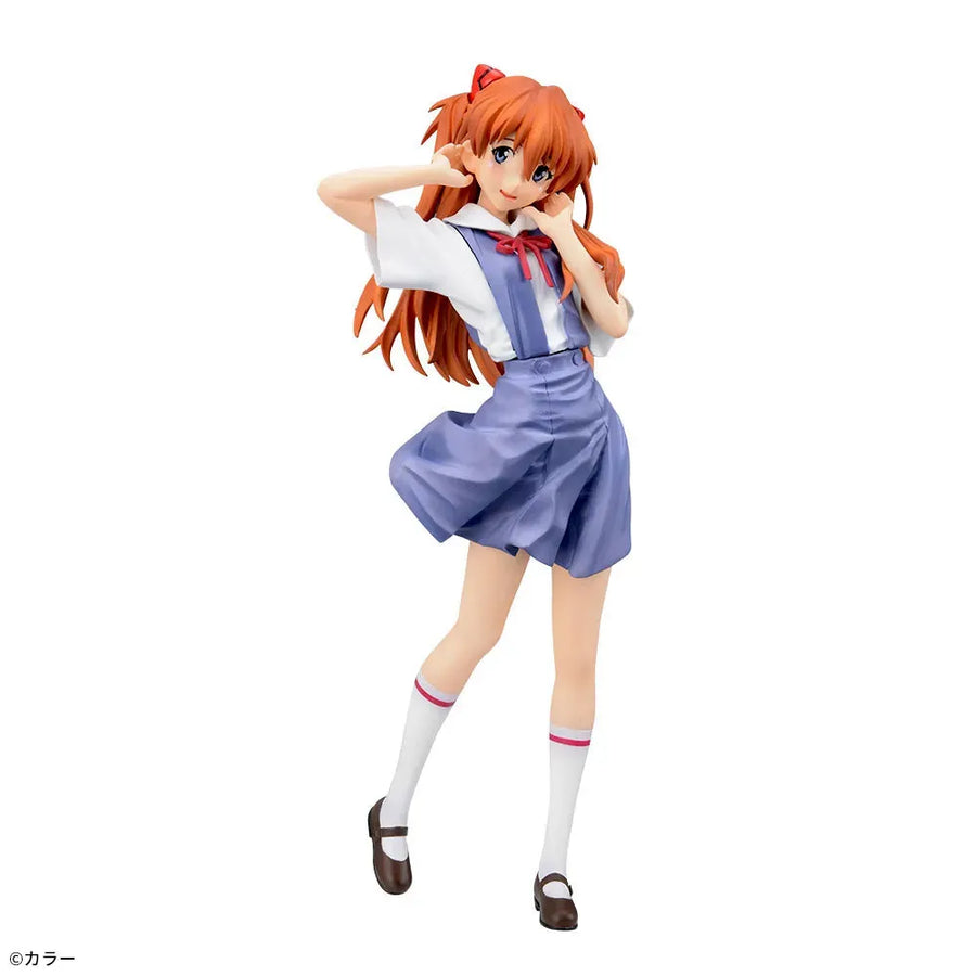 Shin Seiki Evangelion - Souryuu Asuka Langley - High Premium Figure - Seifuku ver. (SEGA)ㅤ – SEGA – ActionFigureBrasil