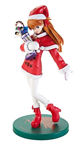 Shin Seiki Evangelion - Souryuu Asuka Langley - PM Figure - Christmasㅤ – SEGA – ActionFigureBrasil