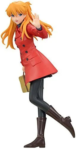 Shin Seiki Evangelion - Souryuu Asuka Langley - PM Figure - Coat Figureㅤ – SEGA – ActionFigureBrasil
