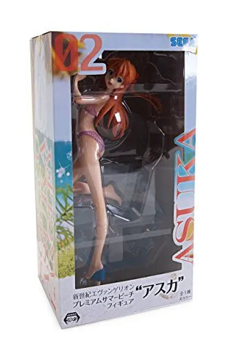 Shin Seiki Evangelion - Souryuu Asuka Langley - PM Figure - Summer Beachㅤ – SEGA – ActionFigureBrasil — ângulo diferente