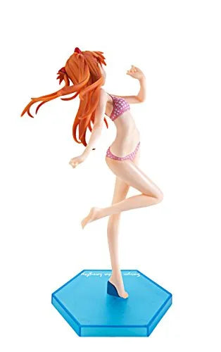 Shin Seiki Evangelion - Souryuu Asuka Langley - PM Figure - Summer Beachㅤ – SEGA – ActionFigureBrasil — embalagem