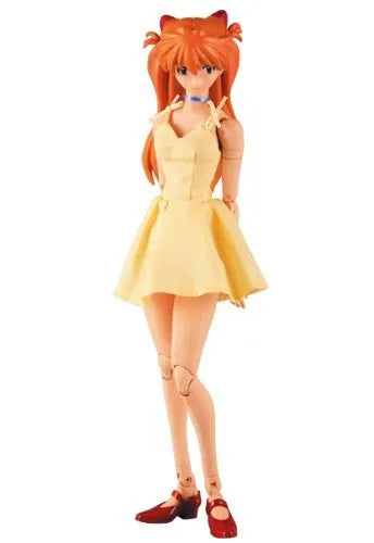 Shin Seiki Evangelion - Souryuu Asuka Langley - Real Action Heroes #311 - 1/6 - SunYellow Dress (Medicom Toy)ㅤ – Medicom – ActionFigureBrasil