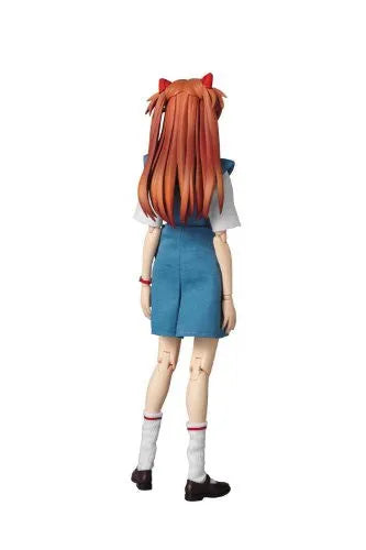 Shin Seiki Evangelion - Souryuu Asuka Langley - Real Action Heroes #502 - 1/6 - Uniform Version (Medicom Toy)ㅤ – Medicom Toy – ActionFigureBrasil — close