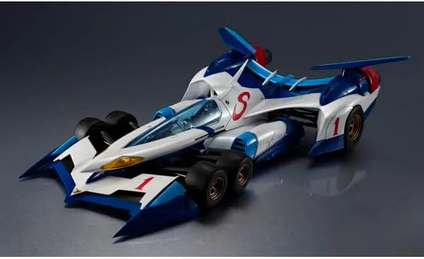 Shin Seiki GPX Cyber Formula SAGA - Shin Seiki GPX Cyber Formula SIN - ν-Asurada AKF-0/G - Variable Action Hi-Spec - 1/18 (MegaHouse)ㅤ – MegaHouse – ActionFigureBrasil