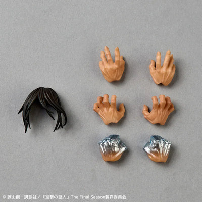 Shingeki no Kyojin - Eren Kyojin - Amazing Yamaguchi - Revoltech NR057 (Kaiyodo)ㅤ – Kaiyodo – ActionFigureBrasil — com base expositora