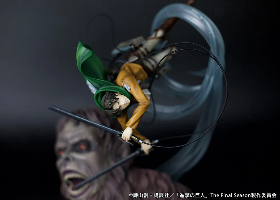 Shingeki no Kyojin - Kemono no Kyojin - Levi (Proof)ㅤ – Proof – ActionFigureBrasil