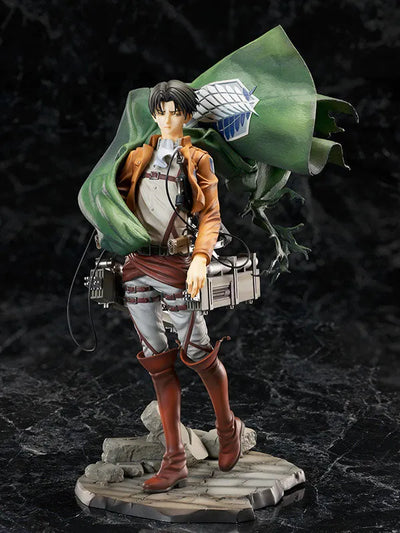 Shingeki no Kyojin - Levi - 1/7 (Hobby Max)ㅤ – Hobby Max – ActionFigureBrasil — com base expositora