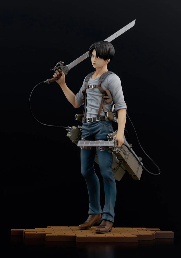 Shingeki no Kyojin - Levi - BRAVE-ACT - 1/8 - ver.2B (Sentinel)ㅤ – Sentinel – ActionFigureBrasil