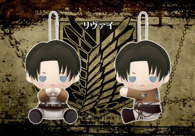 Shingeki no Kyojin - Levi - es Series nino - PitaNui - Plush Mascot (Kotobukiya)ㅤ – Kotobukiya – ActionFigureBrasil — ângulo diferente