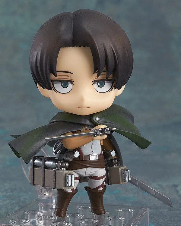 Shingeki no Kyojin - Levi - Nendoroid #390 - 2021 Re-release (Good Smile Company)ㅤ – Good Smile Company – ActionFigureBrasil