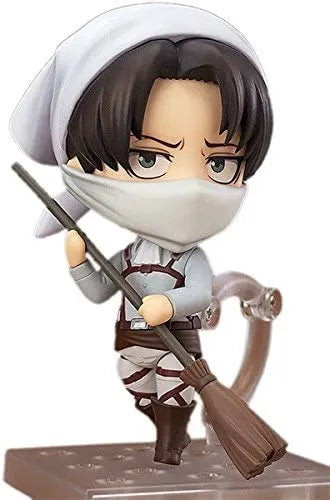 Shingeki no Kyojin - Levi - Nendoroid #417 - Cleaning ver. (Good Smile Company)ㅤ – Good Smile Company – ActionFigureBrasil