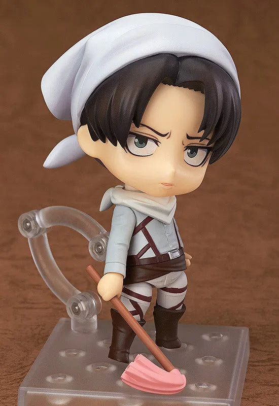 Shingeki no Kyojin - Levi - Nendoroid #417 - Cleaning ver. (Good Smile Company)ㅤ – Good Smile Company – ActionFigureBrasil