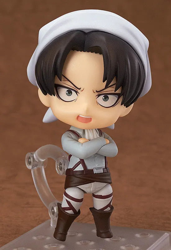 Shingeki no Kyojin - Levi - Nendoroid #417 - Cleaning ver. (Good Smile Company)ㅤ – Good Smile Company – ActionFigureBrasil