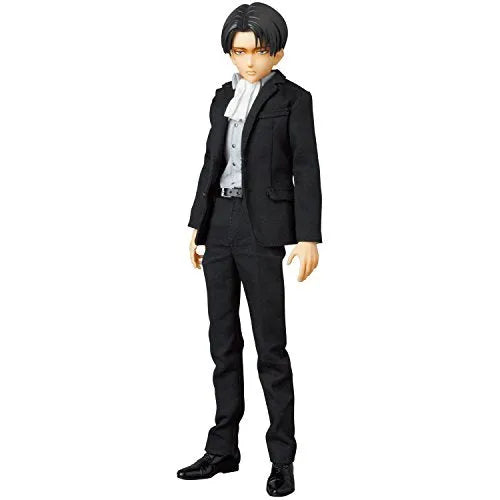 Shingeki no Kyojin - Levi - Real Action Heroes #697 - 1/6 - Suit Ver. (Medicom Toy)ㅤ – Medicom Toy – ActionFigureBrasil