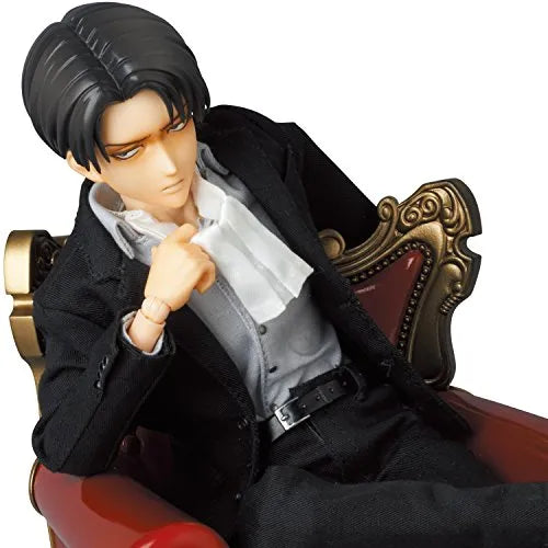 Shingeki no Kyojin - Levi - Real Action Heroes #697 - 1/6 - Suit Ver. (Medicom Toy)ㅤ – Medicom Toy – ActionFigureBrasil
