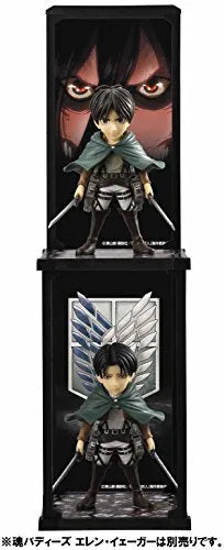 Shingeki no Kyojin - Levi - Tamashii Buddies (Bandai)ㅤ – Bandai – ActionFigureBrasil — embalagem