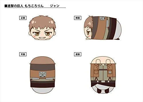 Shingeki no Kyojin - Mochi Kororin - Plush Strap - Shingeki no Kyojin Mochi Kororin - Strapㅤ – Chugai Mining – ActionFigureBrasil