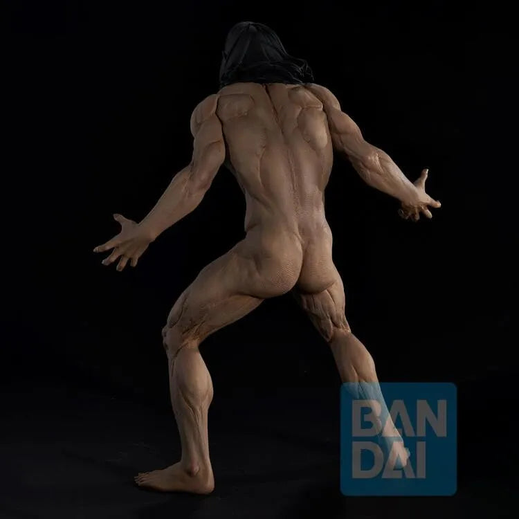 Shingeki no Kyojin The Final Season - Eren Kyojin - Ichiban Kuji Shingeki no Kyojin ~Jiyuu o Motomete~ - Mega Impact - A Prize (Bandai Spirits)ㅤ – Bandai Spirits – ActionFigureBrasil