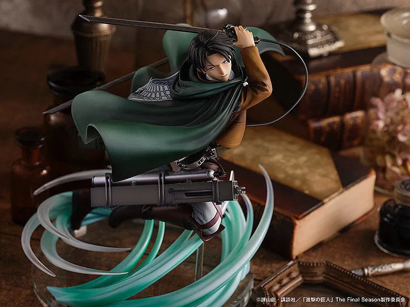 Shingeki no Kyojin The Final Season - Levi - 1/6 - Humanity's Strongest Soldier (Pony Canyon) [Shop Exclusive]ㅤ – Pony Canyon – ActionFigureBrasil