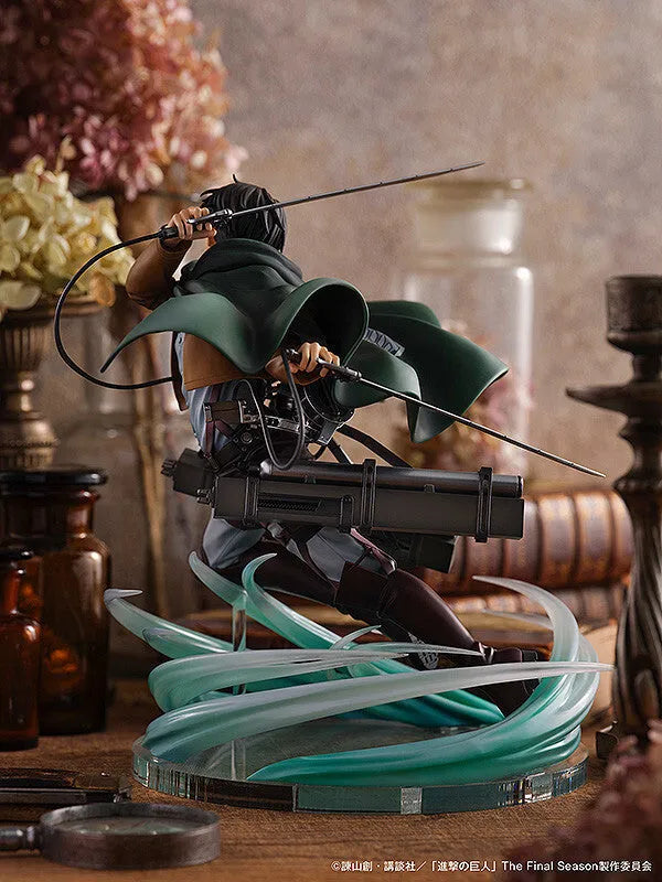 Shingeki no Kyojin The Final Season - Levi - 1/6 - Humanity's Strongest Soldier (Pony Canyon) [Shop Exclusive]ㅤ – Pony Canyon – ActionFigureBrasil