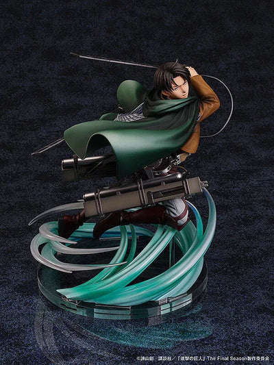 Shingeki no Kyojin The Final Season - Levi - 1/6 - Humanity's Strongest Soldier (Pony Canyon) [Shop Exclusive]ㅤ – Pony Canyon – ActionFigureBrasil — iluminação de estúdio
