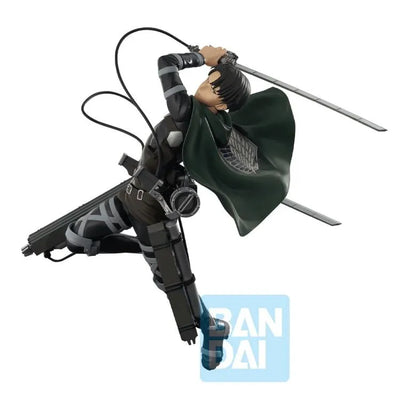 Shingeki no Kyojin The Final Season - Levi - Ichiban Kuji Shingeki no Kyojin ~Jiyuu o Motomete~ - C Prize (Bandai Spirits)ㅤ – Bandai Spirits – ActionFigureBrasil