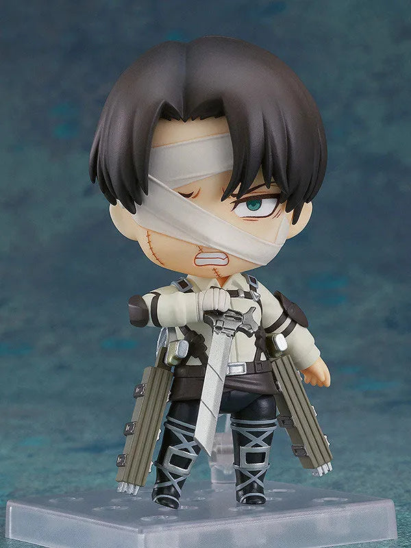 Shingeki no Kyojin The Final Season - Levi - Nendoroid #2002 - The Final Season Ver. - 2026 Re-release (Good Smile Company)ㅤ – Good Smile Company – ActionFigureBrasil