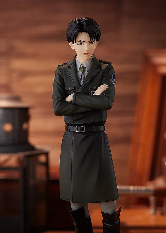 Shingeki no Kyojin The Final Season - Levi - Pop Up Parade - Dark Color Ver. (Good Smile Company)ㅤ – Good Smile Company – ActionFigureBrasil