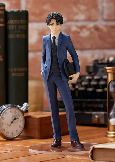 Shingeki no Kyojin The Final Season - Levi - Pop Up Parade - Suit Ver. (Good Smile Company)ㅤ – Good Smile Company – ActionFigureBrasil — embalagem