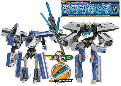 Shinkansen Henkei Robo Shinkalion - 500 Kodama - Shinkalion DXS09 (Takara Tomy)ㅤ – Takara Tomy – ActionFigureBrasil — embalagem
