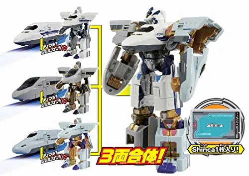 Shinkansen Henkei Robo Shinkalion - N700 Hikari Railstar - N700 Mizuho - 700 Nozomi - Shinkalion Trinity - Shinkalion DXS10 (Takara Tomy)ㅤ – Takara Tomy – ActionFigureBrasil