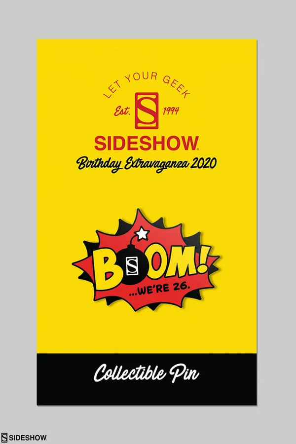 Sideshow Birthday Pin – Sideshow Collectibles – ActionFigure Brasil